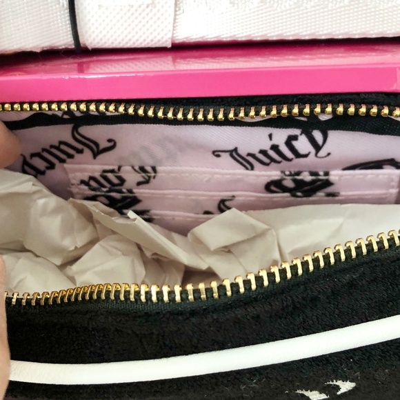 Juicy Couture, Slim Camera Bag/Handbag, Purse, Crossbody Bag, Box Set, New - Picture 9 of 14